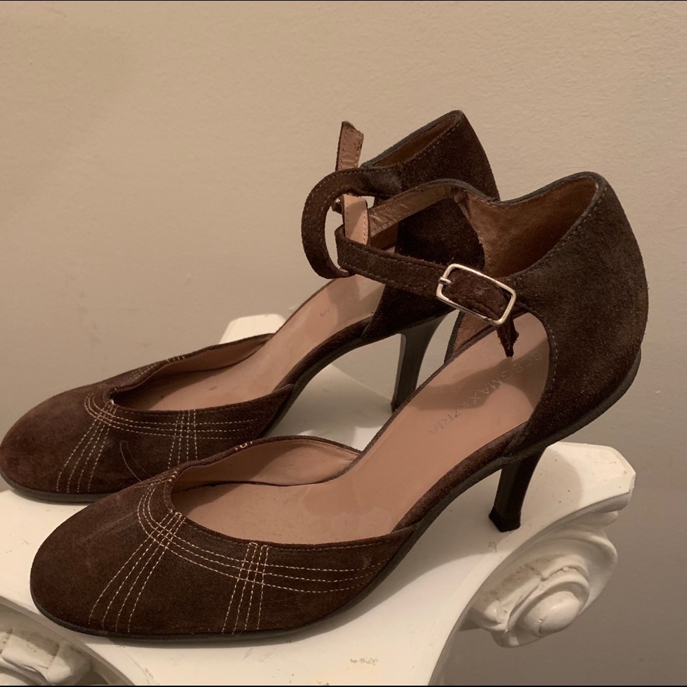 NEW ‘BCBGMaxAzria’ Heels - Brown Genuine Suede